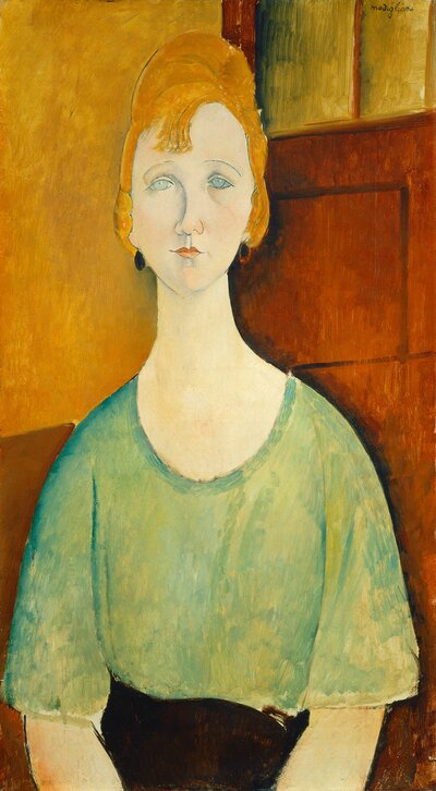 Rose Caryatid (Audace) by Amedeo Modigliani