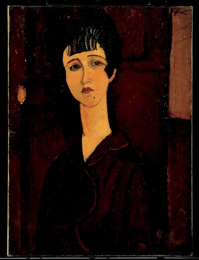 Portrait of Chaim Soutine (1915) by Amedeo Modigliani