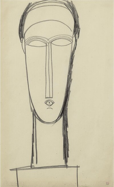 Paul Guillaume (1915) by Amedeo Modigliani