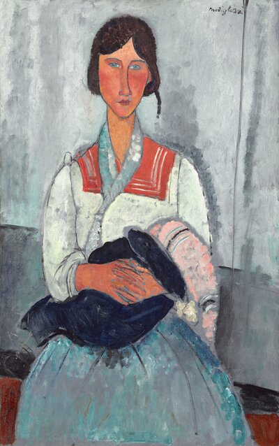 Portrait of Picasso (1915) by Amedeo Modigliani