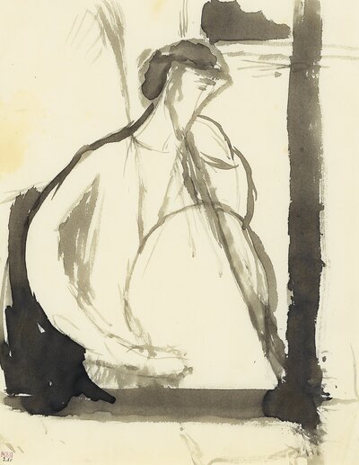 Portrait of Henri Laurens (1915) by Amedeo Modigliani