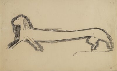Chaim Soutine (1916) by Amedeo Modigliani
