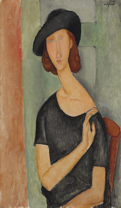 Seated Algerian Almaiisa by Amedeo Modigliani