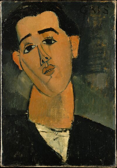 Portrait of the Photographer Dilewski by Amedeo Modigliani
