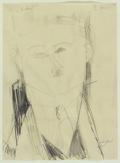 Cafe Singer by Amedeo Modigliani