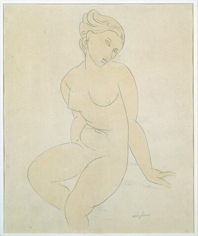 The Blue Blouse by Amedeo Modigliani