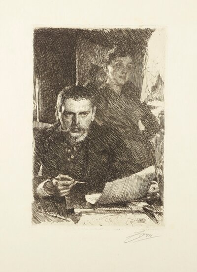 Castles in the Air (Luftslott, 1885) by Anders Zorn