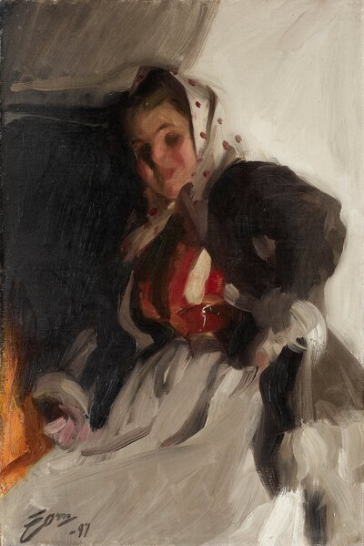 Realism 138 by Anders Zorn