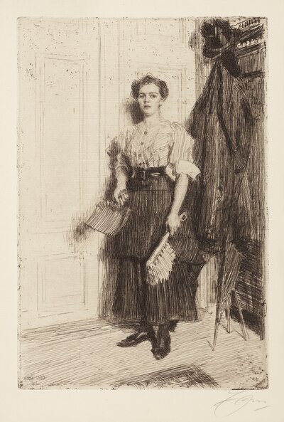 Realism 139 by Anders Zorn