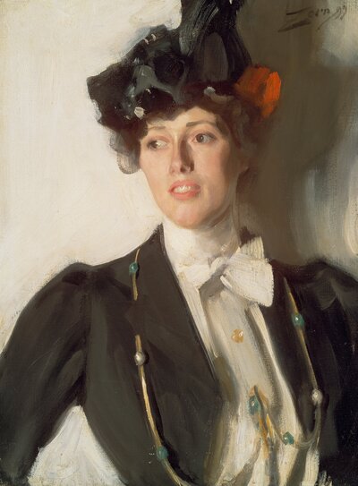 Self-Portrait (Late) by Anders Zorn