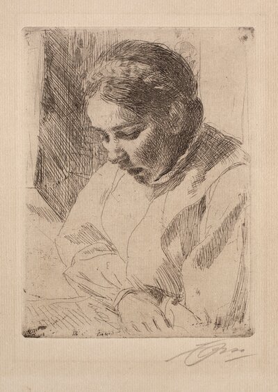 Realism 153 by Anders Zorn