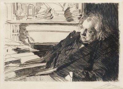 The Mora Fair (1892) by Anders Zorn