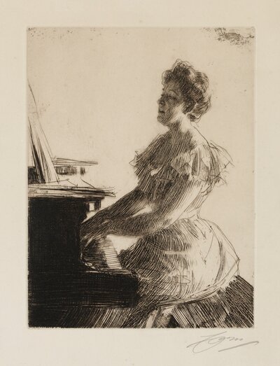 Realism 195 by Anders Zorn