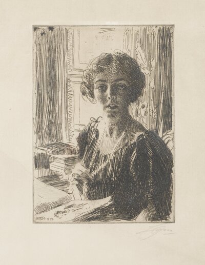 Realism 209 by Anders Zorn