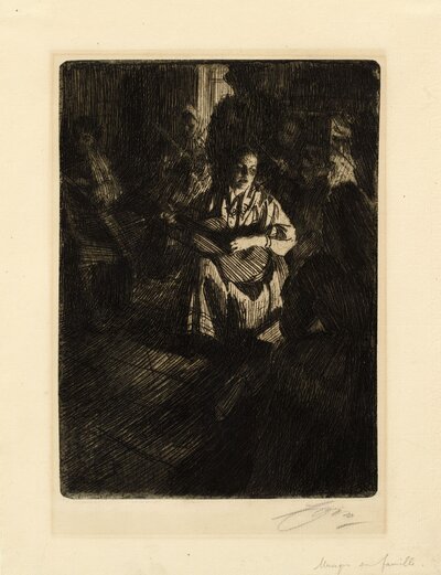 Realism 215 by Anders Zorn