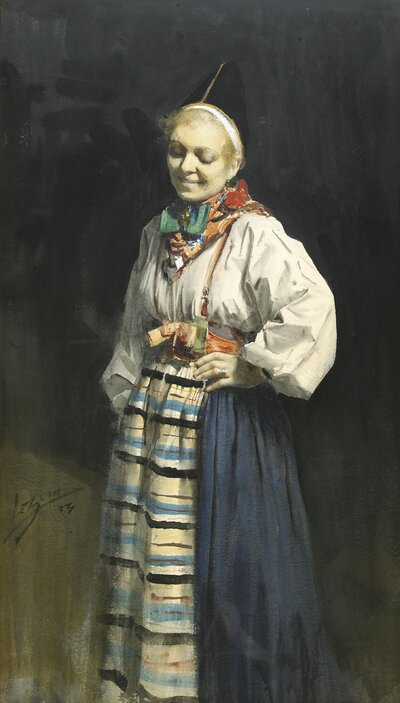 Realism 267 by Anders Zorn