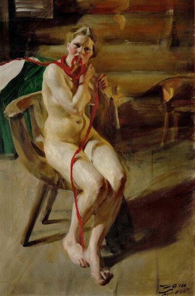 Realism 32 by Anders Zorn