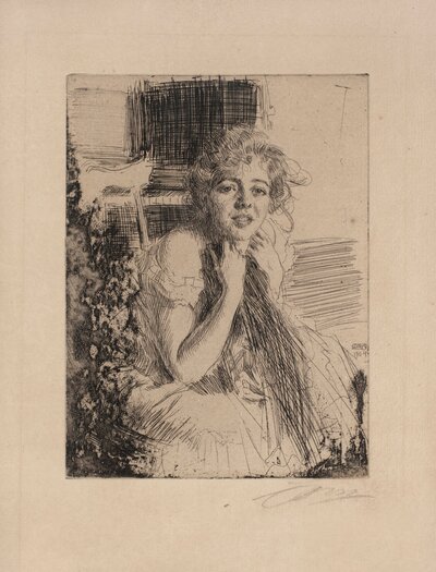 The Tavern (Krogen, 1905) by Anders Zorn