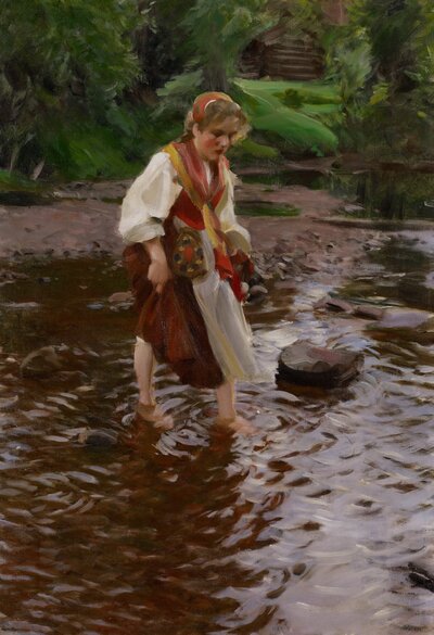 Mme Simon by Anders Zorn