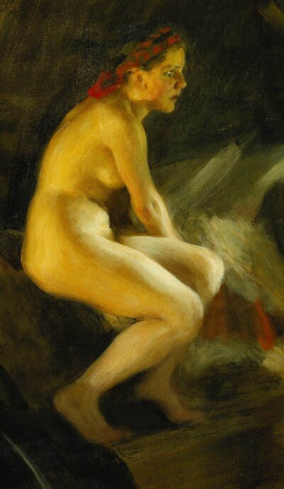 Emma Zorn, Reading by Anders Zorn