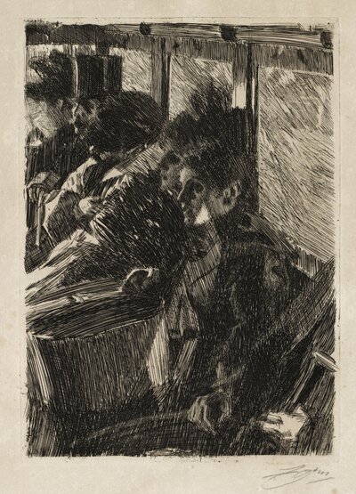 Baking the Bread by Anders Zorn