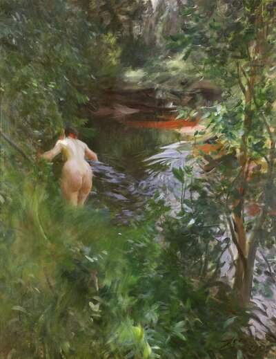 Sunday Morning by Anders Zorn