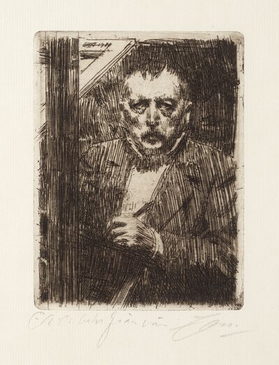 Mrs. Walter Bacon (Early) by Anders Zorn