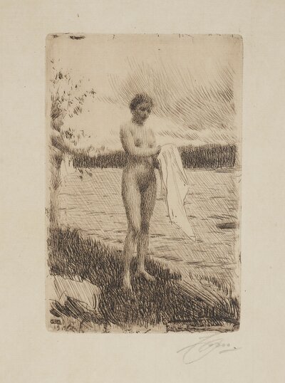 Grandmother by Anders Zorn