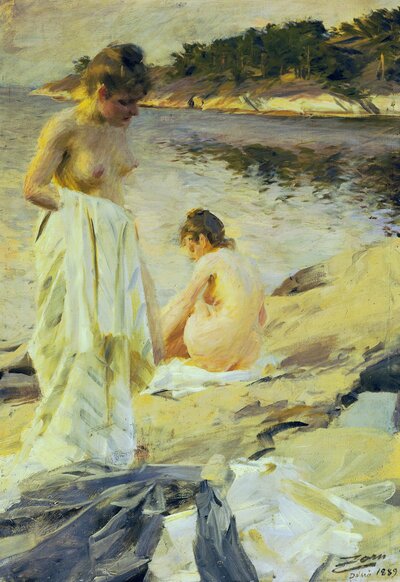 Zorn and His Wife (Zorn och hans hustru, 1890) by Anders Zorn