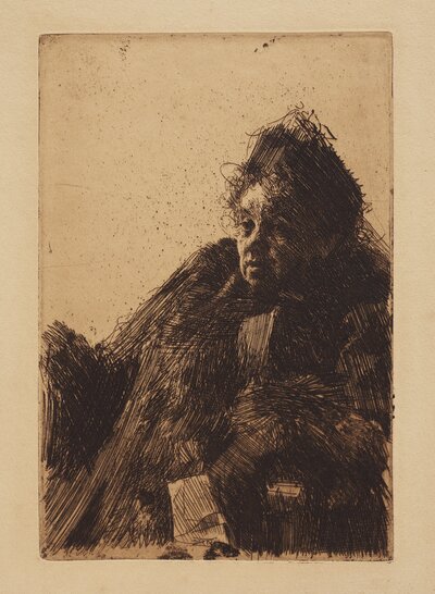 The Mora Fair (Mora Marknad, 1892) by Anders Zorn
