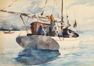 The Lobsterman by Andrew Wyeth