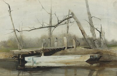 The White Boat by Andrew Wyeth
