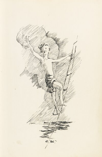 Helga Series Study by Andrew Wyeth
