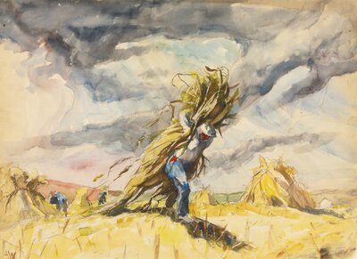 The Haymaker by Andrew Wyeth