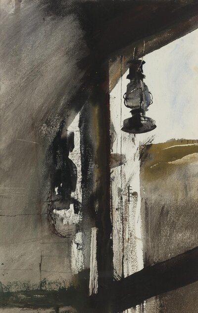 Study for Christina's World by Andrew Wyeth