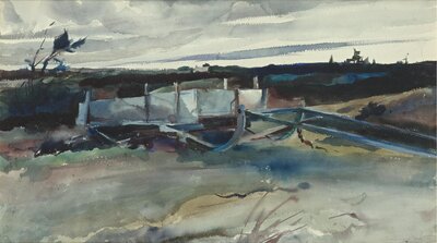 The Fisherman (Village Version) by Andrew Wyeth