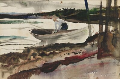 The New Table by Andrew Wyeth