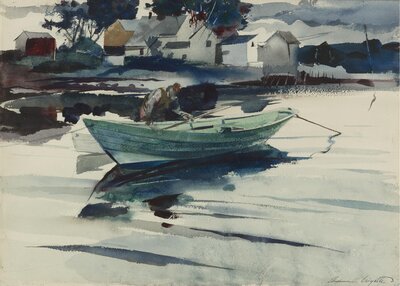 The Patriot (Portrait Version) by Andrew Wyeth
