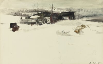 Henry Teel by Andrew Wyeth
