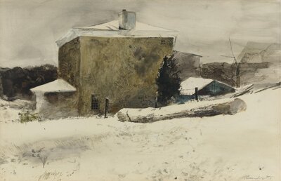 The Olsons by Andrew Wyeth