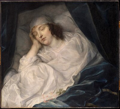 Portrait of Adriaen Stevens by Anthony van Dyck