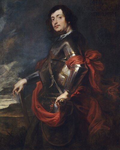 Portrait of a Man in Armour by Anthony van Dyck