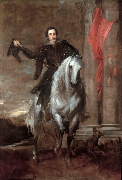 Portrait of Dona Polyxena Spinola by Anthony van Dyck