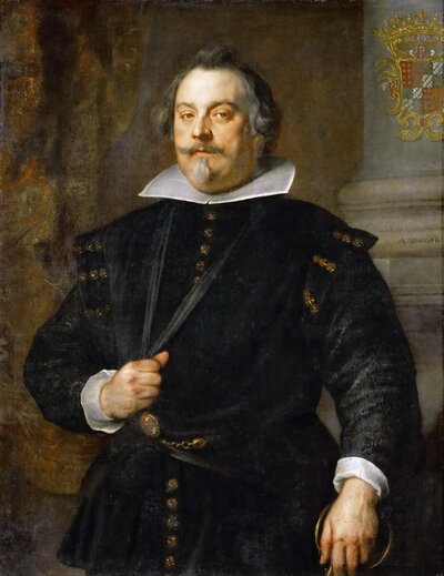 Portrait of Joost de Hertoghe by Anthony van Dyck