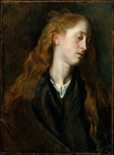 William II of Orange and Princess Henrietta Mary Stuart by Anthony van Dyck
