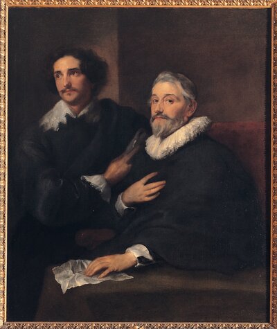 Portrait of a Man in Armor (English Period) by Anthony van Dyck