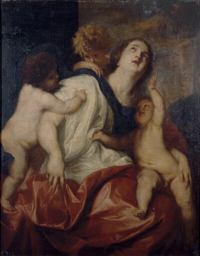 Portrait of a Gentleman Dressed in Black by Anthony van Dyck