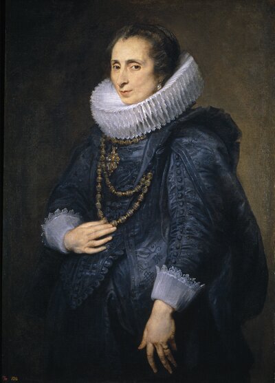 Portrait of Isabella Clara Eugenia as a Nun by Anthony van Dyck