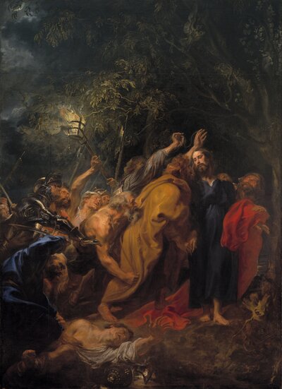 The Abbe Scaglia Adoring the Virgin and Child by Anthony van Dyck