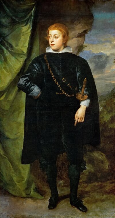Lucas Vorsterman by Anthony van Dyck